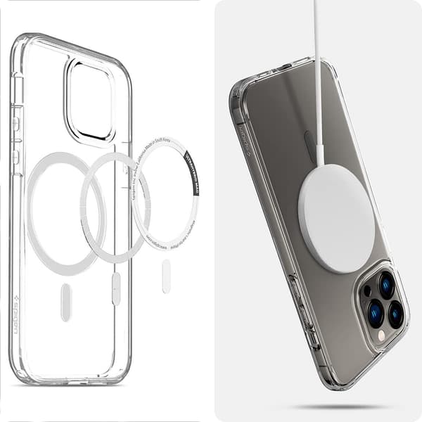 Magnetiskt skyddsskal med trådlös laddning för iPhone 13 Pro