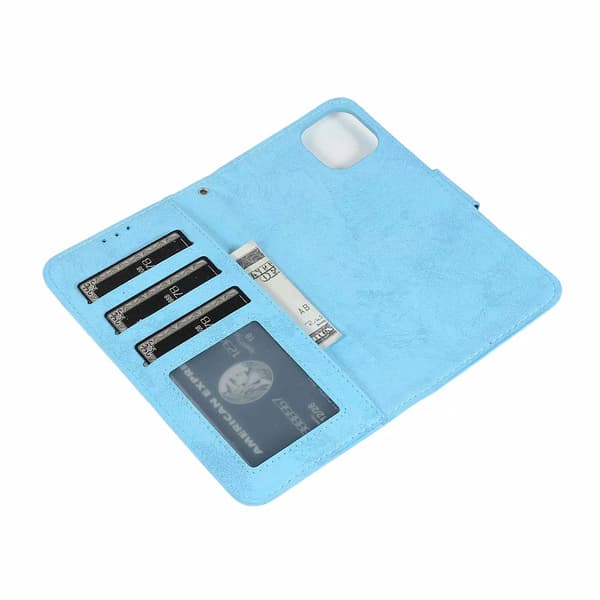 iPhone 13 Pro - Praktiskt Stilsäkert Plånboksfodral