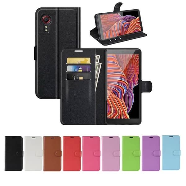 Plånboksfodral Samsung Galaxy XCover 7 - Svart
