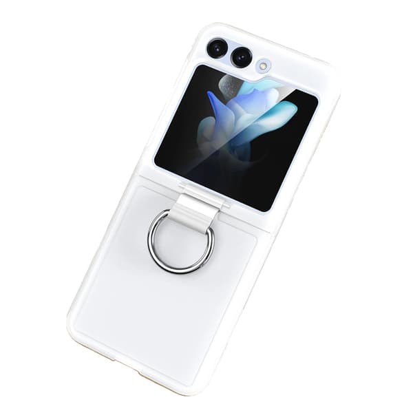 Samsung Galaxy Z Flip 5 - Skyddande Skal med Ringhållare