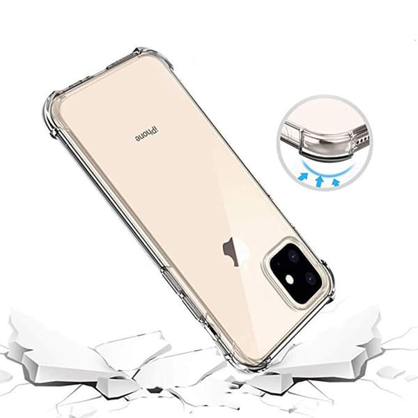 Genomtänkt Stötdämpande Silikonskal - iPhone 11 Pro Max
