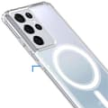Miniatyrbild 4 av 11: Magnetiskt trådlöst laddningsskal i PC-material för Galaxy S21 ultra