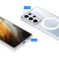 Miniatyrbild 8 av 11: Magnetiskt trådlöst laddningsskal i PC-material för Galaxy S21 ultra