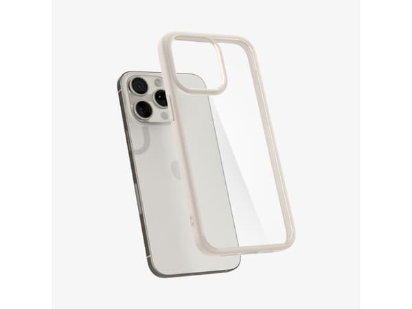 Spigen Ultra Hybrid, Etui, Apple, iPhone 15 Pro Max, 17 cm (6.7"), Titan