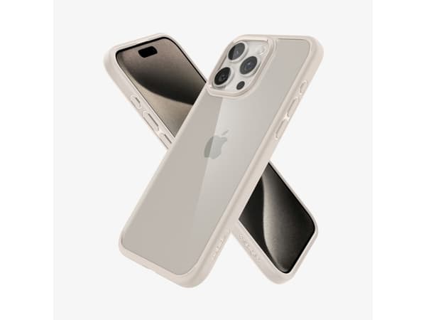 Spigen Ultra Hybrid, Etui, Apple, iPhone 15 Pro Max, 17 cm (6.7"), Titan