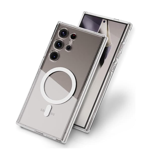 Galaxy S22 ULTRA - Magnetiskt trådlöst laddningsskal med stötskydd