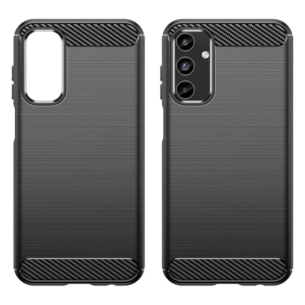 Til Samsung Galaxy A15 Cover Til Telefon TPU Carbon Fiber Texture Slim-Fit