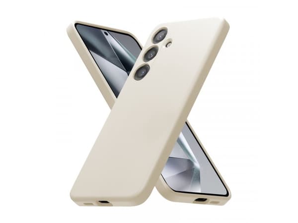 Crong Etui Color Cover Samsung Galaxy S24+ beżowe