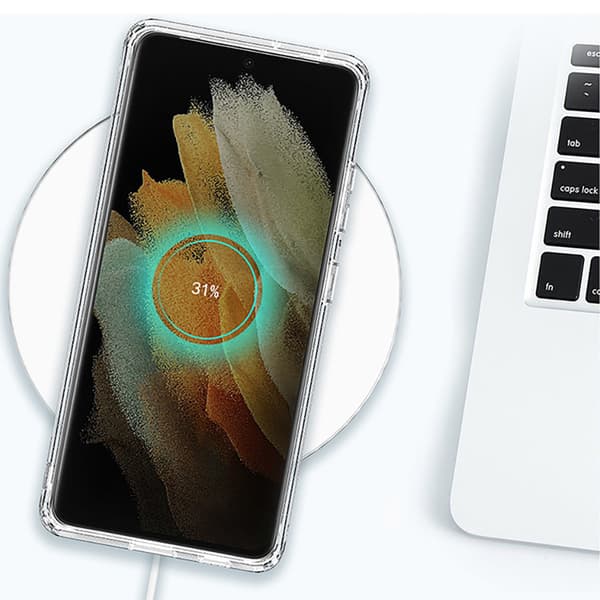 Samsung Galaxy S24 Ultra - Stilrent Skal med Korthållare