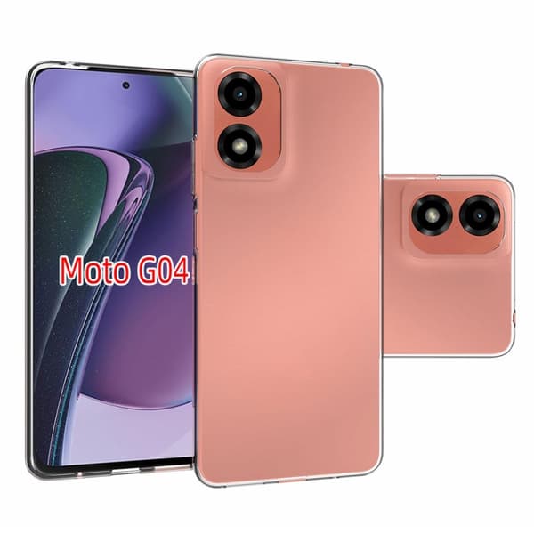 För Motorola Moto G04 4G / G24 4G Fodral TPU Skal Baksida