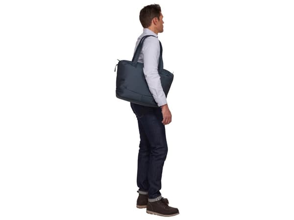 Thule Subterra 2 TST402 Dark Slate, Unisex, Toteväska, Dragkedja, Bakficka, Visitkort, Mobiltelefonficka, Dokumentficka, Nyckelficka, Ficka för surfp