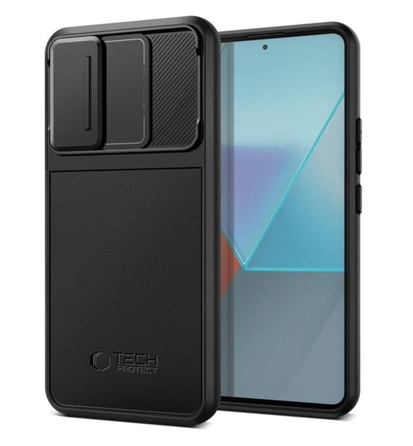 Tech-Protect Xiaomi Redmi Note 13 Pro 5G Mobilskal Velar Cam Plus - Svart