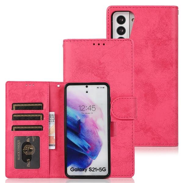 Genomtänkt Plånboksfodral (LEMAN) - Samsung Galaxy S21 Plus
