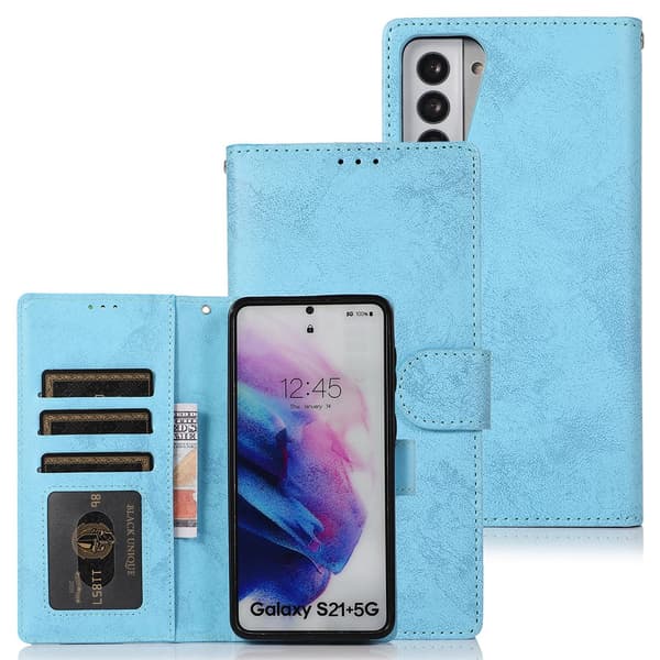 Genomtänkt Plånboksfodral (LEMAN) - Samsung Galaxy S21 Plus