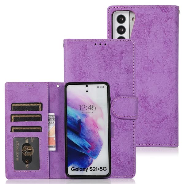 Genomtänkt Plånboksfodral (LEMAN) - Samsung Galaxy S21 Plus