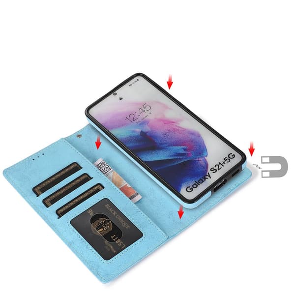 Genomtänkt Plånboksfodral (LEMAN) - Samsung Galaxy S21 Plus