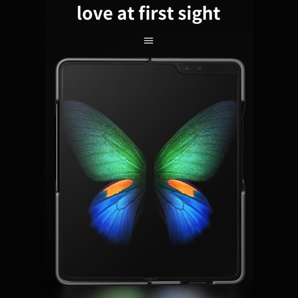 Hybridskal Samsung Galaxy Z Fold 4 Ring + Kameraskydd Svart