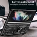 Miniatyrbild 4 av 9: Hybridskal Samsung Galaxy Z Fold 4 Ring + Kameraskydd Svart