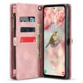 Miniatyrbild 4 av 9: CaseMe Multi-Slot 2 i 1 Plånboksfodral Samsung Galaxy A55 Rosa