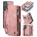 Miniatyrbild 1 av 9: CaseMe Multi-Slot 2 i 1 Plånboksfodral Samsung Galaxy A55 Rosa