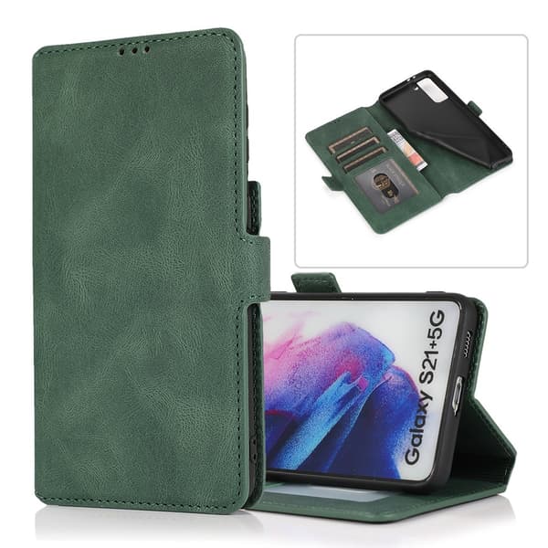 Samsung Galaxy S21 - Prisklassad FLOVEME Plånboksfodral