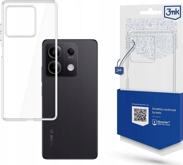 3MK 3mk 3mk Clear Case suojakotelo Redmi Note 13 4G, kirkas