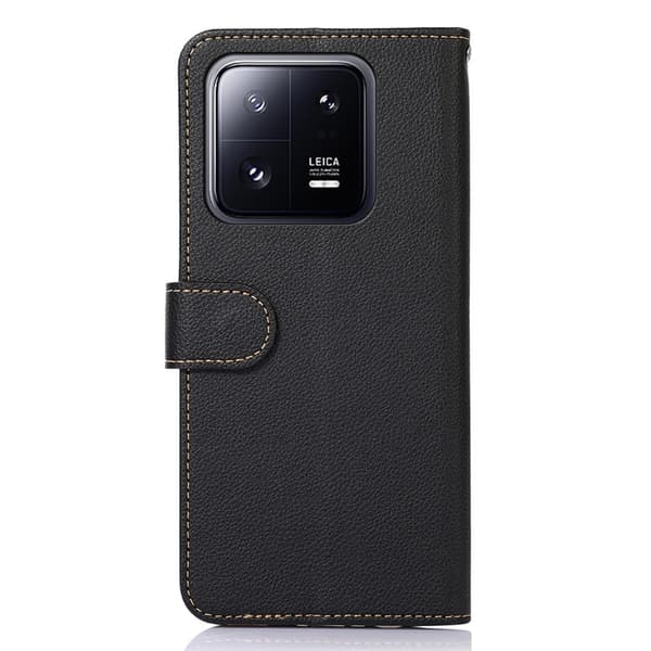 KHAZNEH Pung etui til Xiaomi 14 - Sort-rød