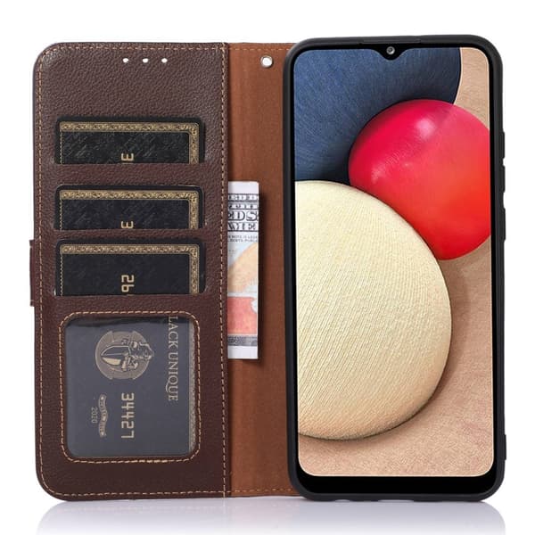 KHAZNEH Plånboksfodral till Xiaomi 14 - Brun/Blå