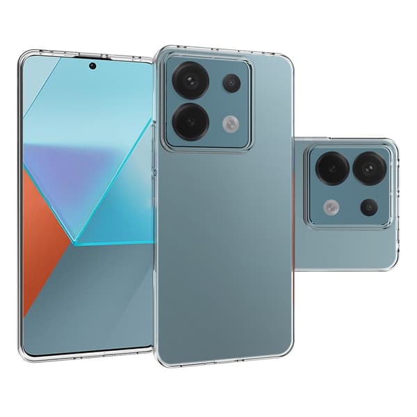 Til Xiaomi Redmi Note 13 Pro Case TPU Cover Bagside
