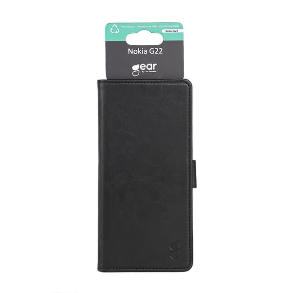GEAR Wallet cover, sort til Nokia G22