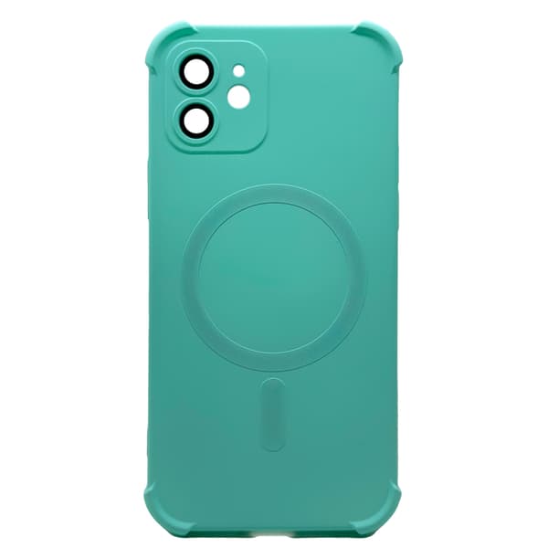 iPhone 12 - Silikonskal med Magnetiskt Stötskydd