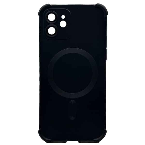 iPhone 12 - Silikonskal med Magnetiskt Stötskydd