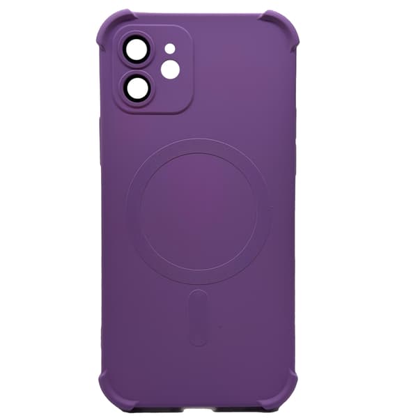 iPhone 12 - Silikonskal med Magnetiskt Stötskydd