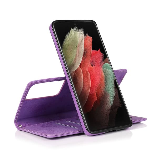 Smidigt Plånboksfodral - Samsung Galaxy S21 Ultra