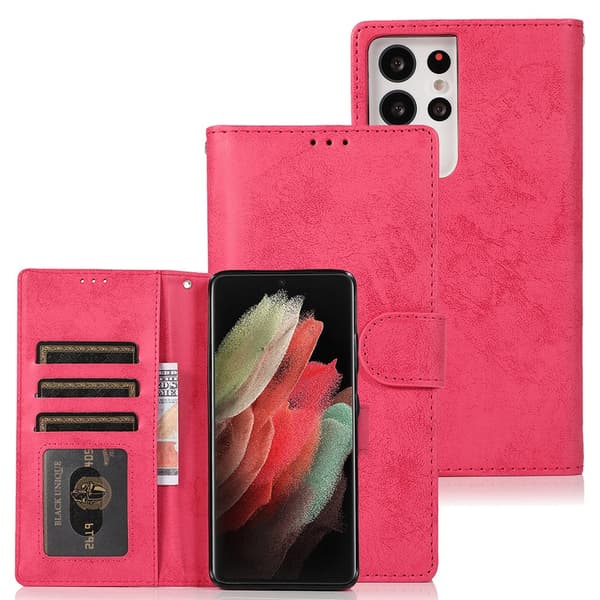 Smidigt Plånboksfodral - Samsung Galaxy S21 Ultra