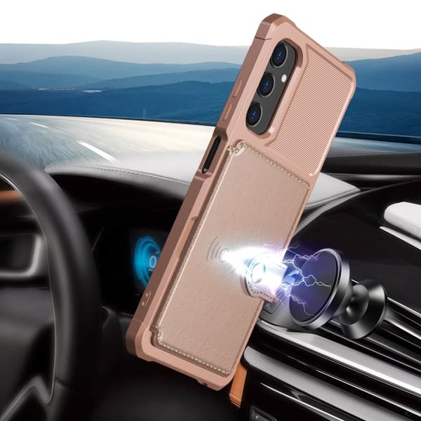 Magnetiskt Plånboksfodral i PU-Läder för Samsung Galaxy A05S 4G