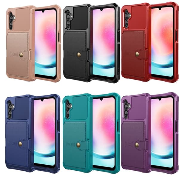 Exklusivt Skyddande Skal med Kortfack Samsung Galaxy A14 5G
