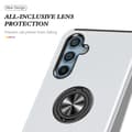 Miniatyrbild 7 av 7: Samsung Galaxy A35 Hybrid skal med Finger Ring - Silver