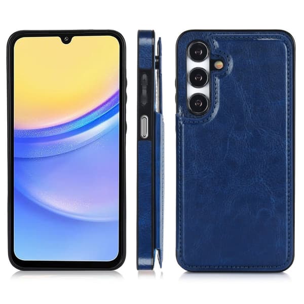 Samsung A15 4G/5G Stilrent Skal med Plånbok/Kortfack