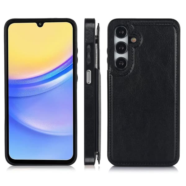 Samsung A15 4G/5G Stilrent Skal med Plånbok/Kortfack