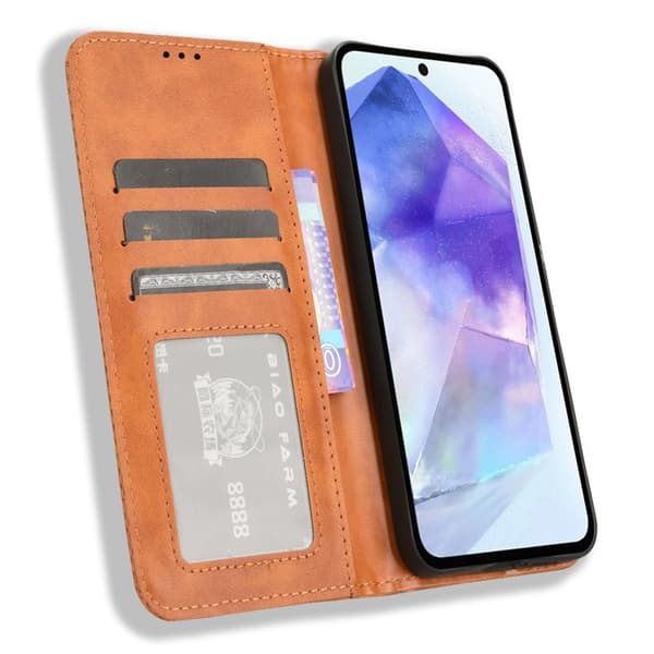 Wallet Stand Flip-telefonetui til Samsung Galaxy A35 5G