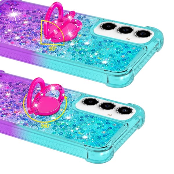 YB Quicksand Series-8 til Samsung Galaxy A35 TPU Cover Glitter