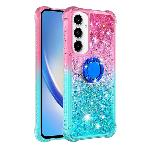 YB Quicksand Series-8 til Samsung Galaxy A35 TPU Cover Glitter