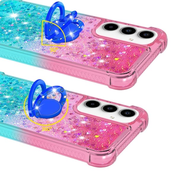 YB Quicksand Series-8 til Samsung Galaxy A35 TPU Cover Glitter