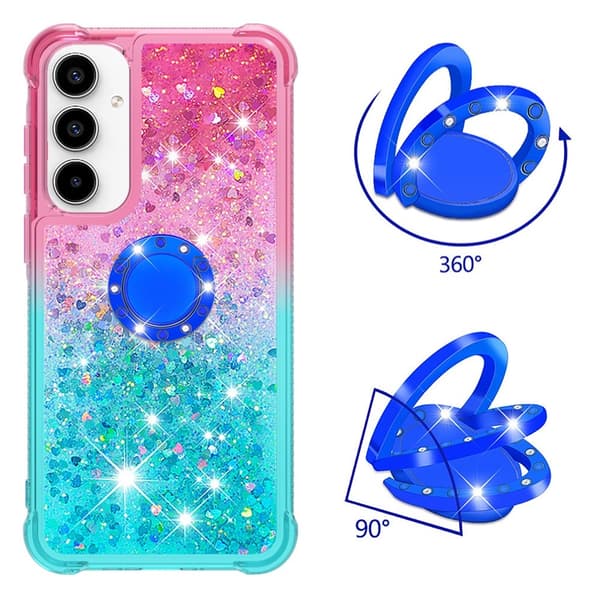 YB Quicksand Series-8 til Samsung Galaxy A35 TPU Cover Glitter