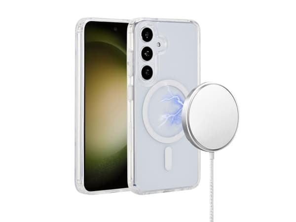 eSTUFF Infinite Oslo - Baksidedeksel for mobiltelefon - magnetic, 100% recycled plastic - MagSafe-samsvar - termoplast-polyuretan (TPU), polykarbonat
