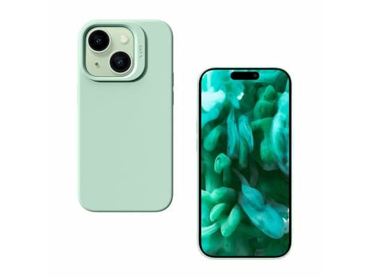LAUT HUEX SLIM case for iPhone 15 Series - Mint, Cover, Apple, iPhone 15 Plus, 17 cm (6.7"), Mint colour