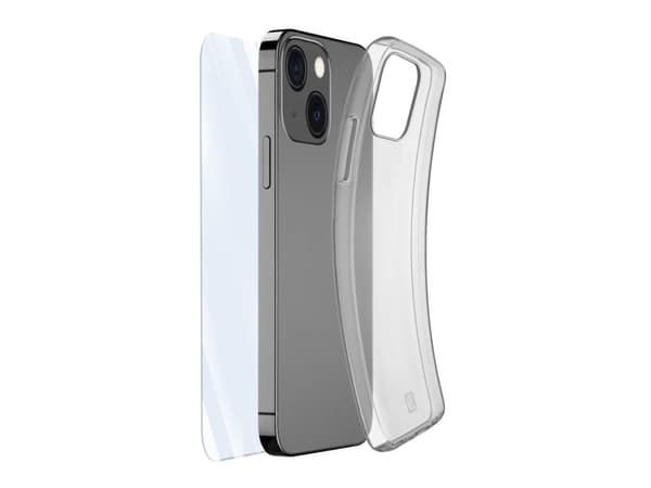 Cellularline Protection Kit, Suojus, Apple, iPhone 15, 15,5 cm (6.1"), Läpinäkyvä