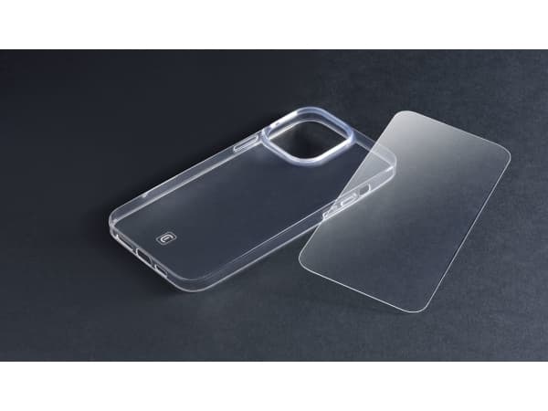 Cellularline Protection Kit, Suojus, Apple, iPhone 15, 15,5 cm (6.1"), Läpinäkyvä