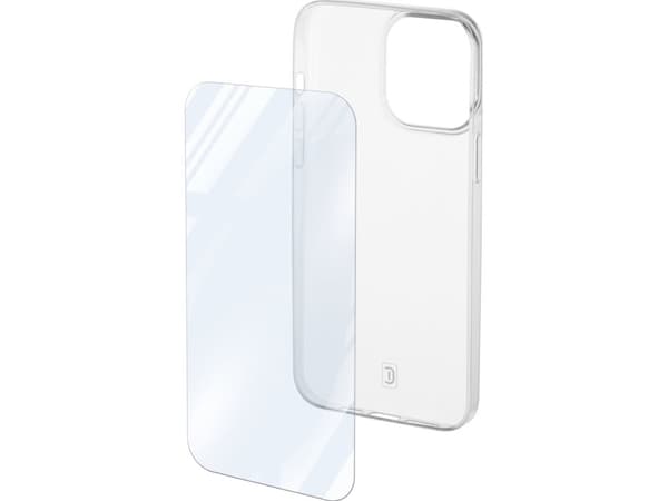Cellularline Protection Kit, Suojus, Apple, iPhone 15, 15,5 cm (6.1"), Läpinäkyvä